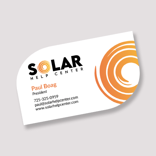 solar help center business card